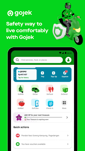 GOJEK - Ojek Taxi Booking, Delivery and Payment