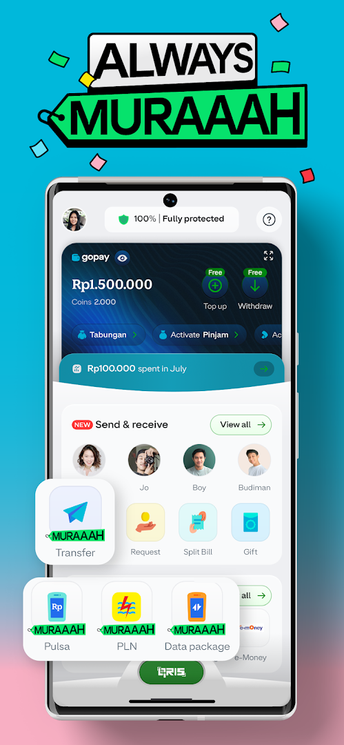 GoPay: Transfer & Payment PC