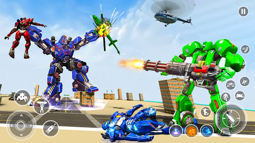 Flying Car Robot Game 2024 پی سی