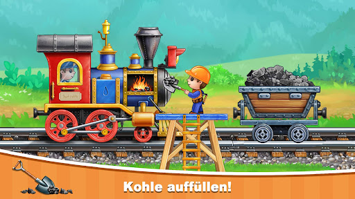 Bahnhofsspiel für Kinder: Bahn