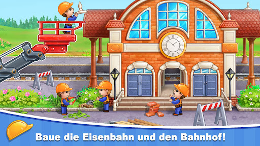 Bahnhofsspiel für Kinder: Bahn