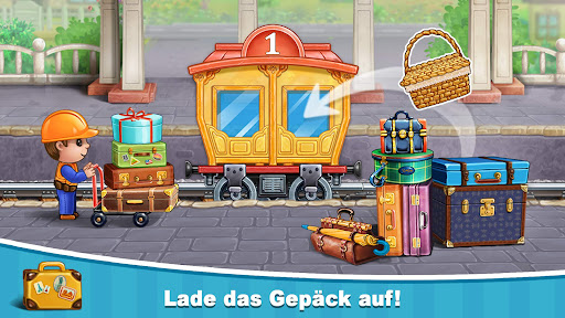 Bahnhofsspiel für Kinder: Bahn