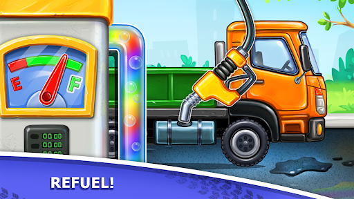 Truckgames voor kinderen Bouw
