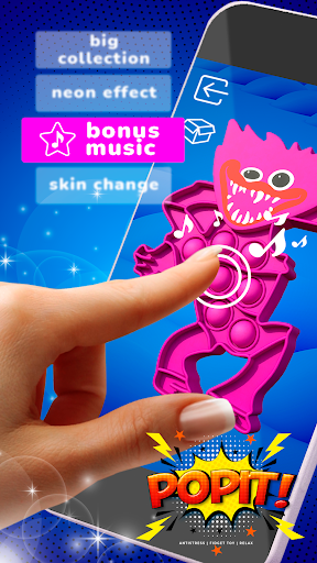 Pop it Anti-Stress-Spielzeug PC