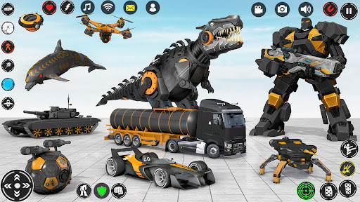 komputer Dolphin Robot Transform Wars