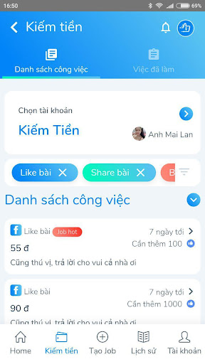 Golike - Kiếm Tiền Online Từ M PC