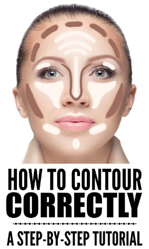 مكياج كونتور الحاسوب