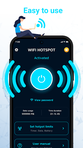 Hotspot App - Mobile Hotspot পিসি