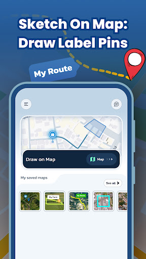 Sketch On Map: Draw Label Pins PC