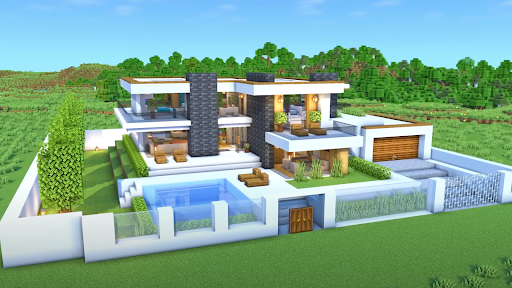 Craft World Block Building 3D الحاسوب