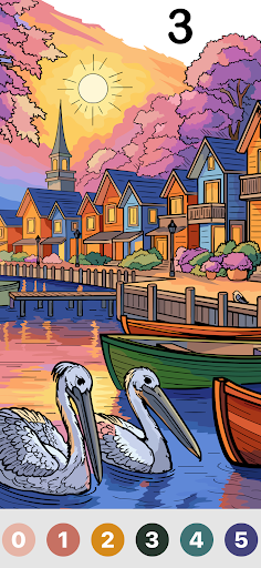 Calm Color: Color by Number PC