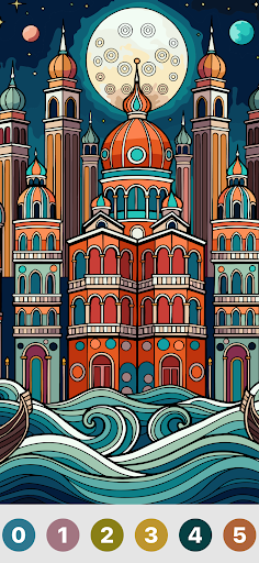 Calm Color: Color by Number PC
