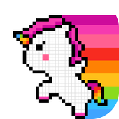 Pixel Art - Color by Number, Livro de Colorir