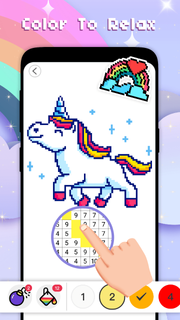 Pixel Art - Color by Number, Coloring Book PC