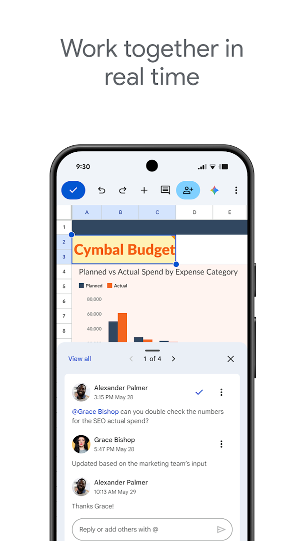Google Sheets PC