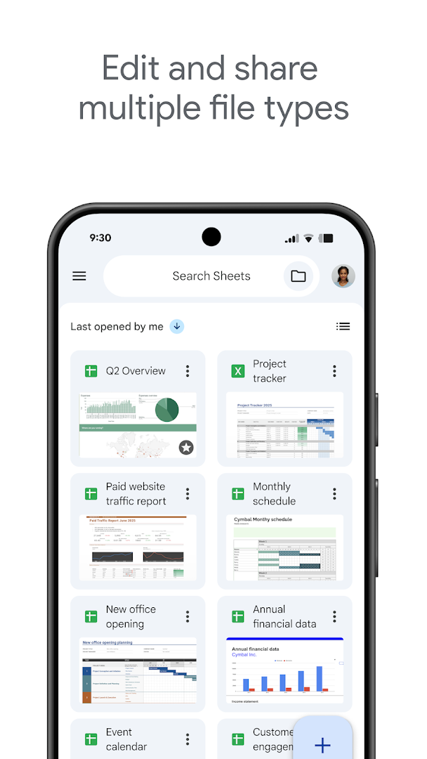 Google Sheets PC