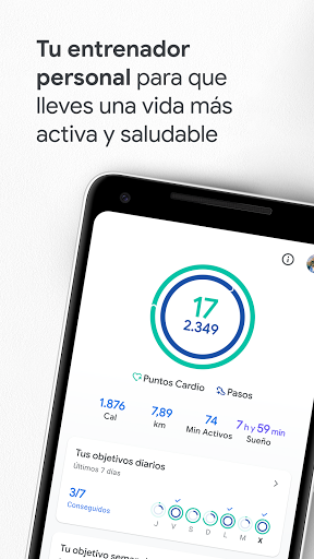 Google Fit: Reg. de actividad PC