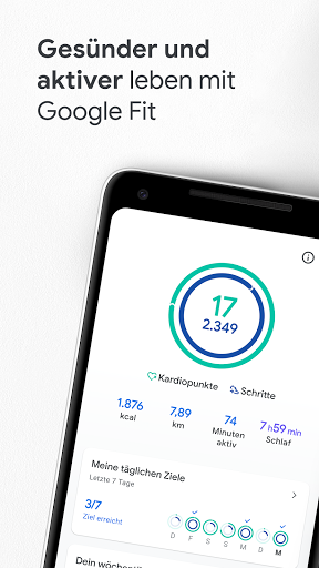 Google Fit: Aktivitätstracker