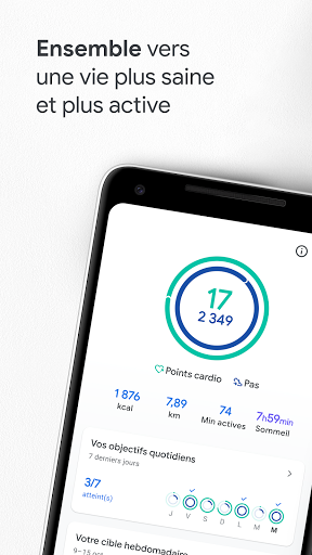 Google?Fit?: suivi d'activité PC