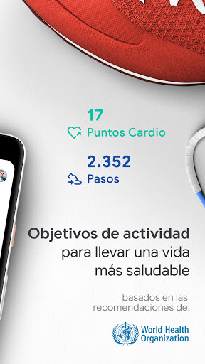 Google Fit: Reg. de actividad PC