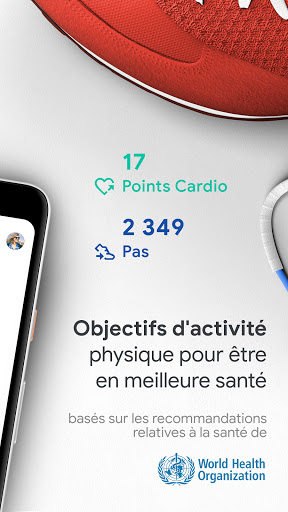 Google Fit : suivi d'activité