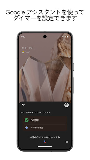 Google アシスタント PC版