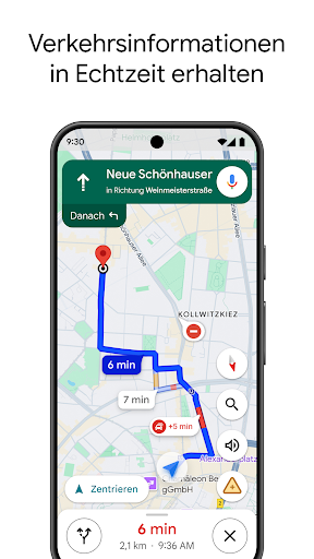 Maps – Navigation und Nahverkehr