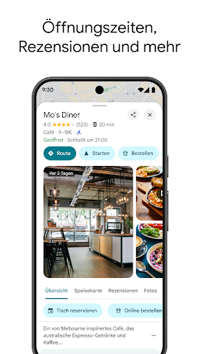 Maps – Navigation und Nahverkehr