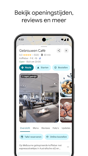 Google Maps: Navigatie en OV PC