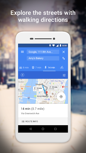 Mapy Google Go