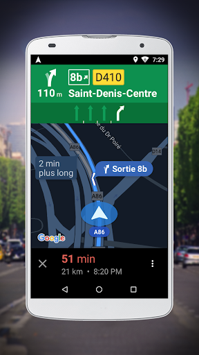 Navigation pour Google Maps Go