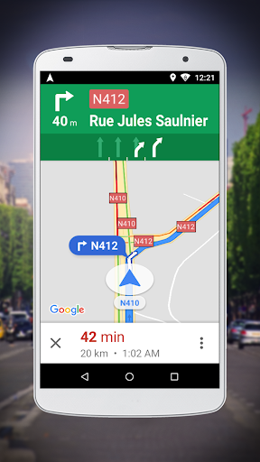 Navigation pour Google Maps Go