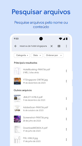 Files do Google: libere espaço no seu celular para PC