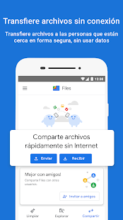 Files de Google: Libera espacio de tu teléfono PC