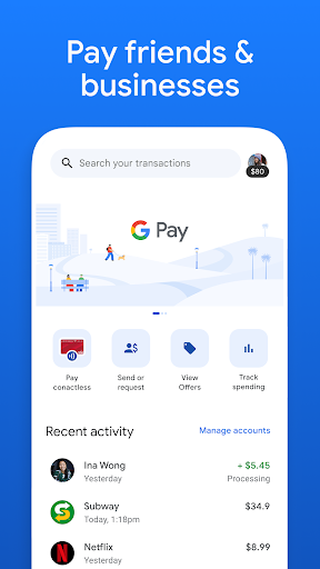 Google Pay (Tez) - भारत के लिए डिजिटल भुगतान ऐप PC