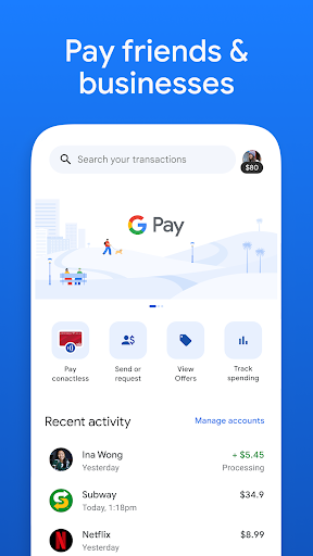 Google Pay (Tez) - भारत के लिए डिजिटल भुगतान ऐप