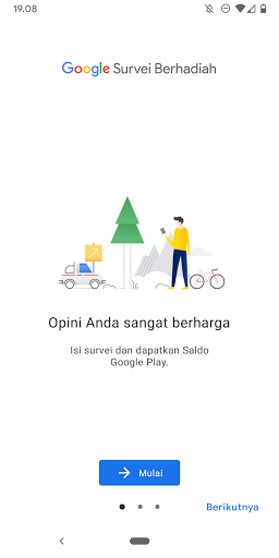 Google Survei Berhadiah