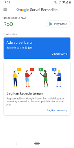 Google Survei Berhadiah