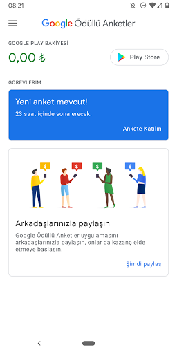 Google Ödüllü Anketler