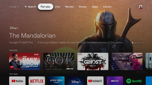 Google TV Home পিসি