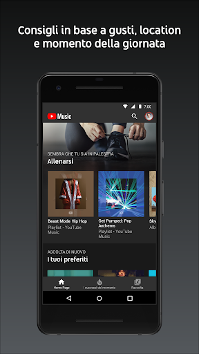 YouTube Music - riproduci musica e video musicali PC