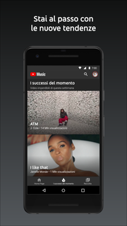 YouTube Music - riproduci musica e video musicali