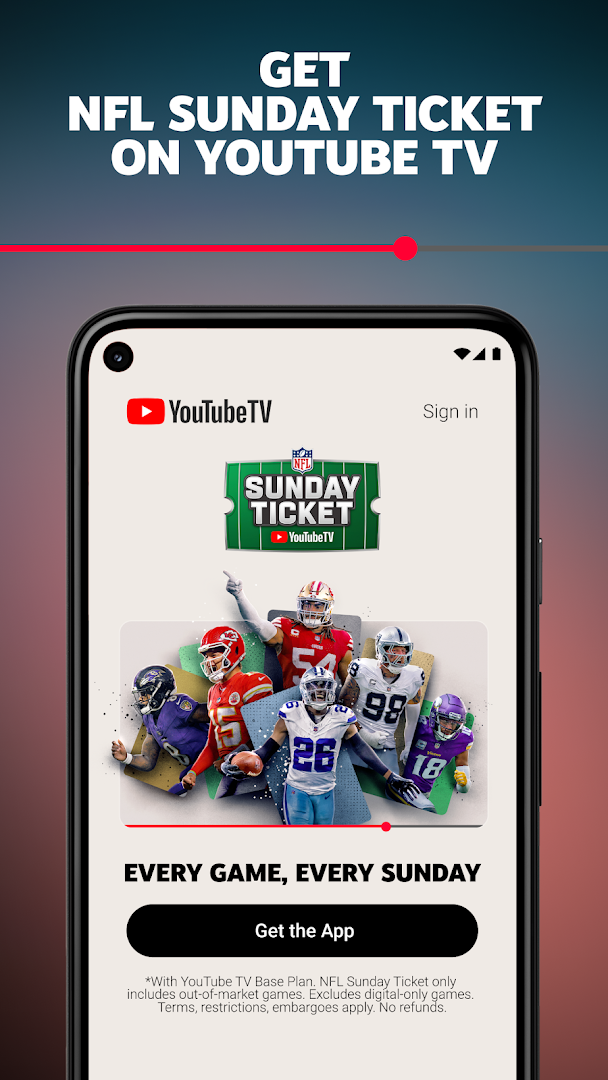 YouTube TV - Watch & Record Live TV PC
