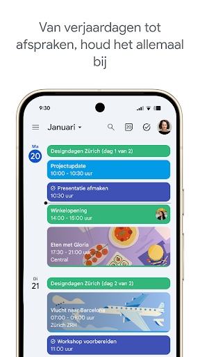 Google Agenda PC