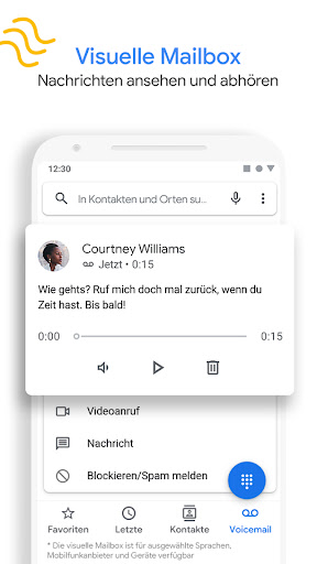 Telefon App von Google PC