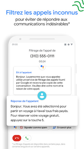 Téléphone de Google PC