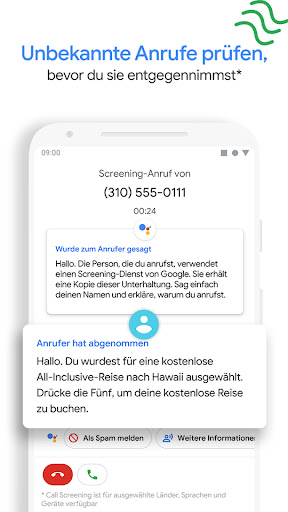 Telefon App von Google PC