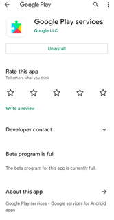 Google Play hizmetleri PC