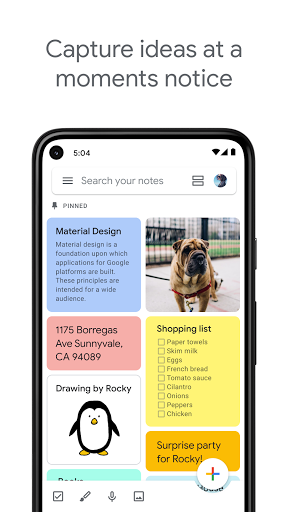 Google Keep - Notes and Lists