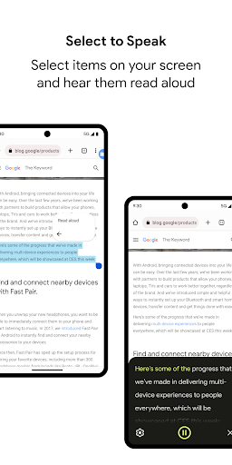 Pacote de Acessibilidade do Android
